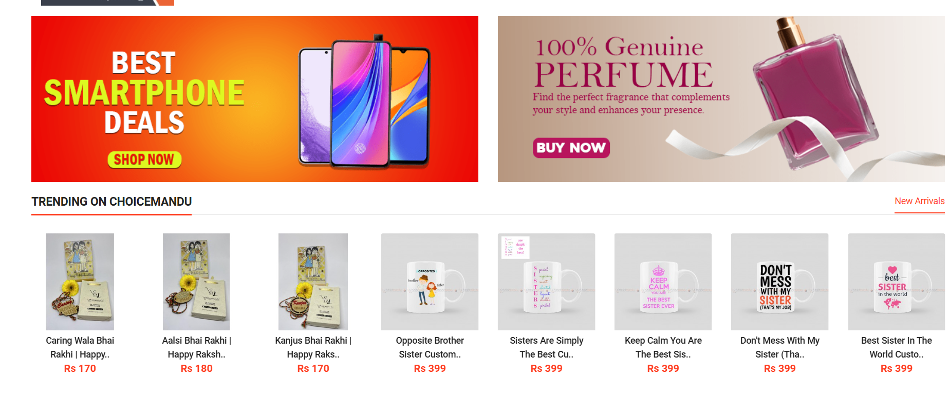 Diverse Product Range