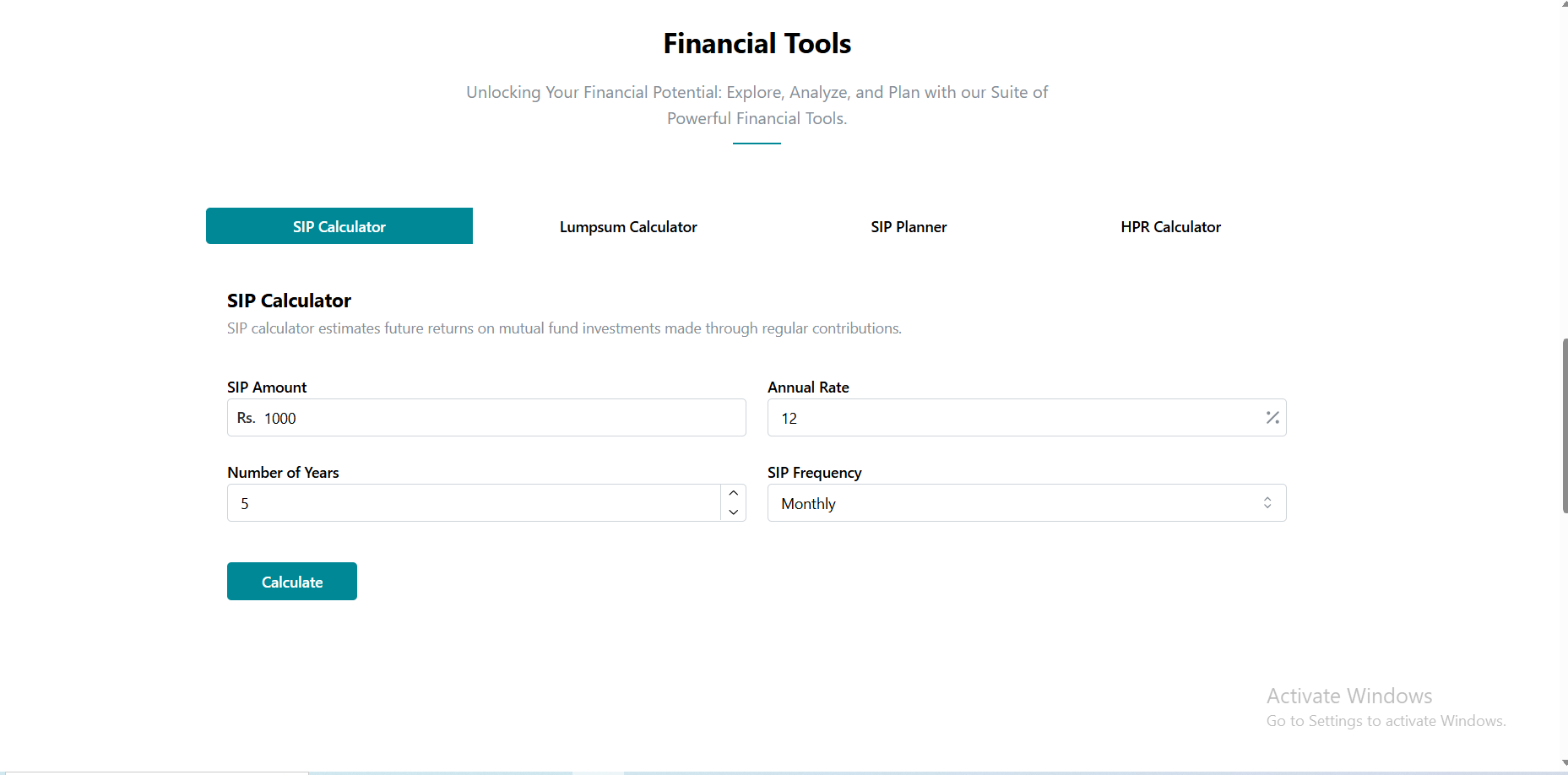 Matrix Mutual – Open-end Mutual Fund (SIP) Platform